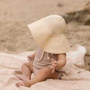 Briar Baby Beige Sun Hat